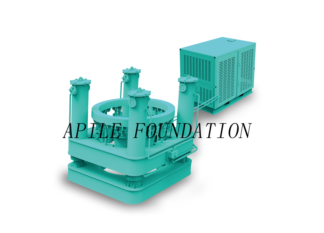 2000mm Dia Pile Puller Hydraulic Casing Extractor Untuk Pekerjaan Piling Pondasi Dalam