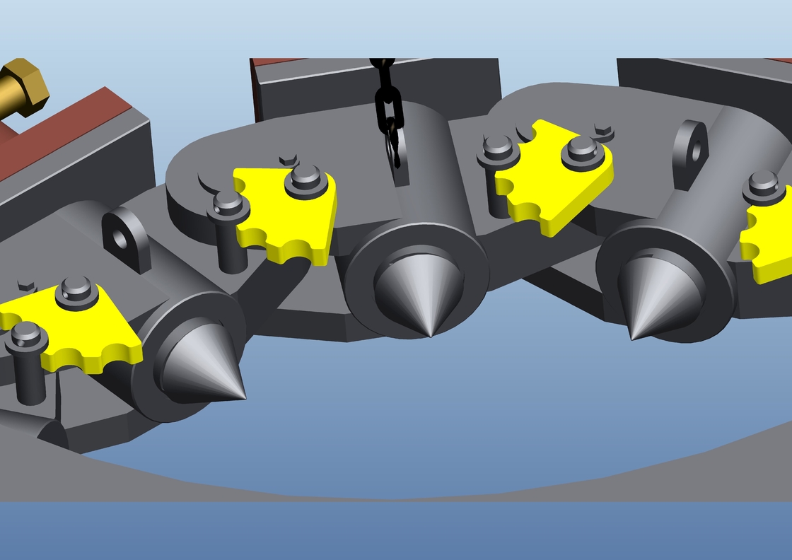 Full 500mm Hydraulic Pile Cutter Diesel Power
