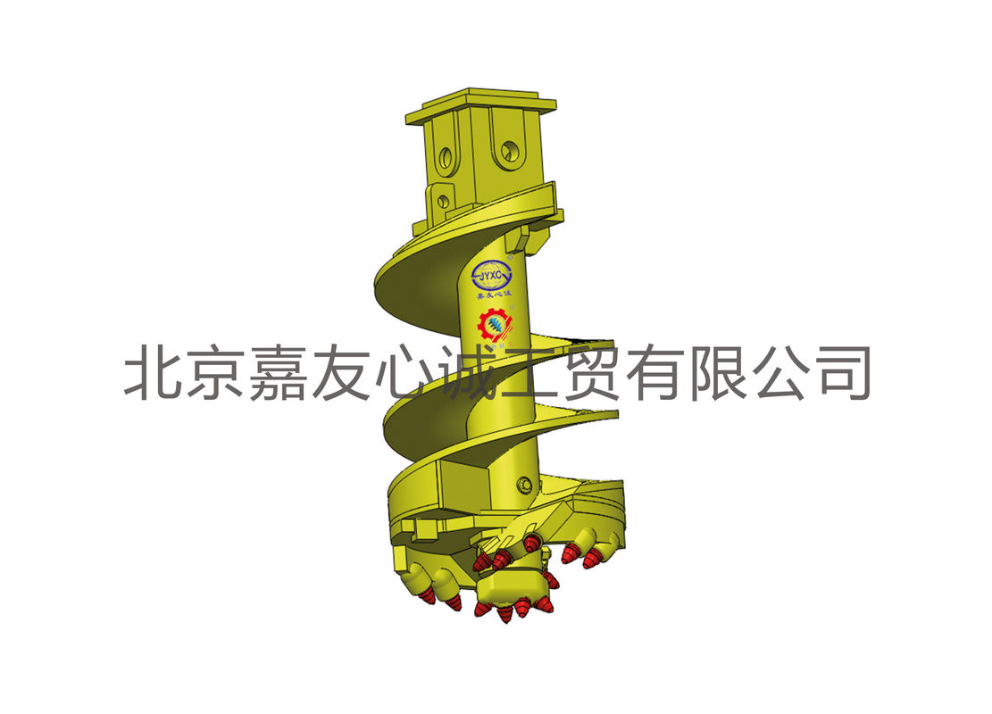 APFDX Double Cut Conical Soil Auger with Rotating Bottom Gate