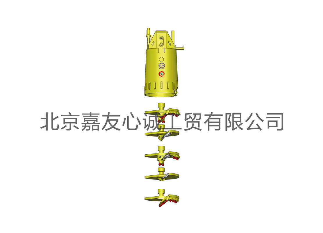 Double Bottom Single Side Drillinging Bucket