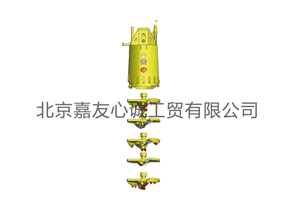 Double-bottom Double-entry Drilling Bucket