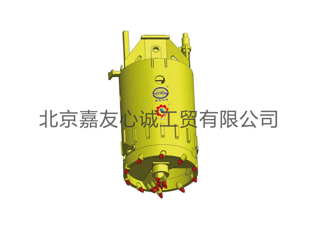 APFDBSE Double Bottom Plate & Single Cut Rock Bucket with Pilot Bit