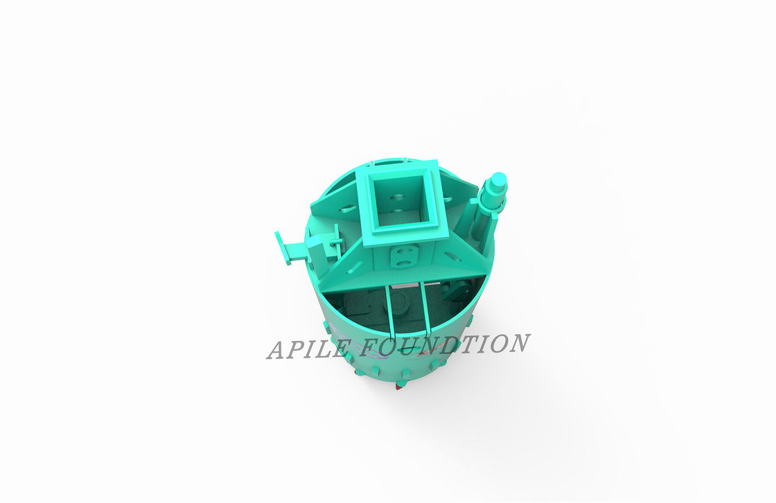 APFDBSE Double Bottom Plate & Single Cut Rock Bucket with Pilot Bit