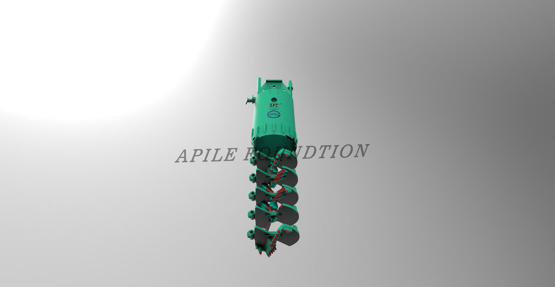 APFSBDE Single Bottom Plate & Double Cut Drilling Bucket