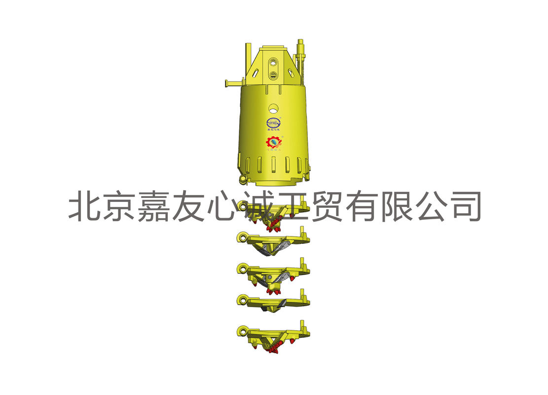 Single Bottom Single Side Soil Drilling Bucket