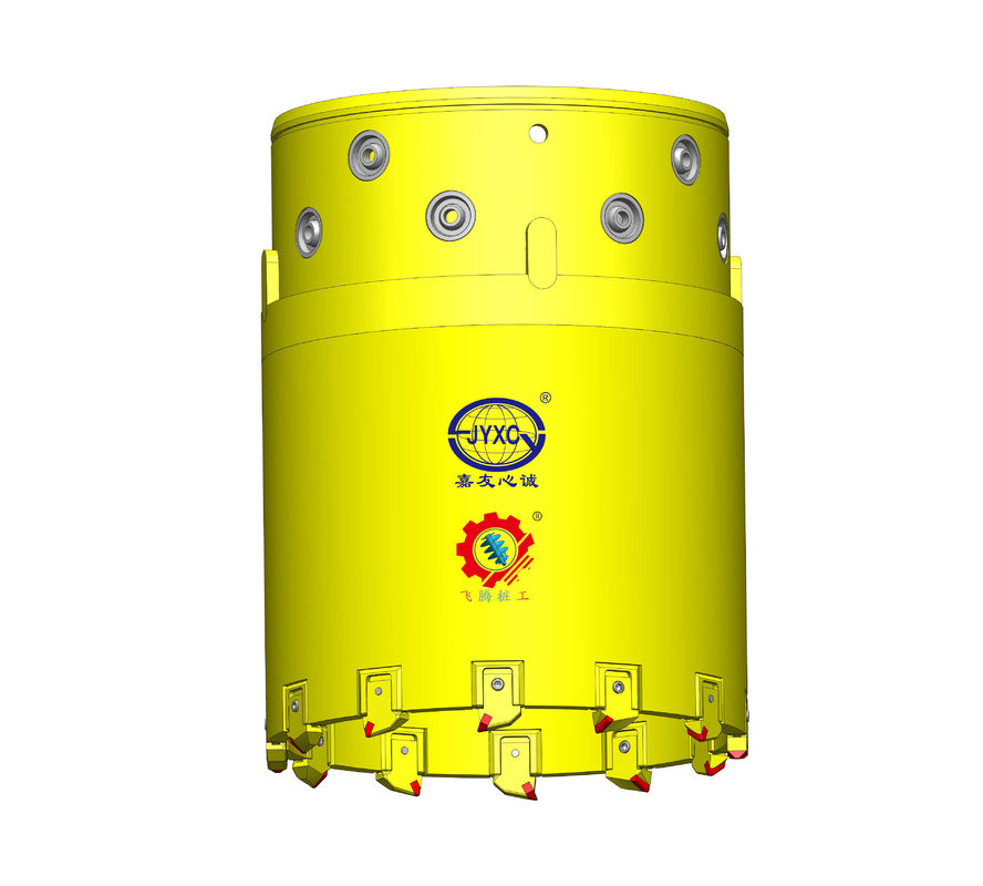 80mm Double Wall Casing Mining Untuk Rig Pengeboran Pile Diameter Besar Bored Pile