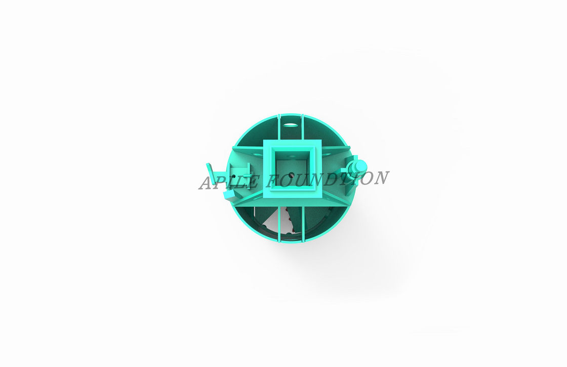 Single Bottom Two Sided Drilling Bucket