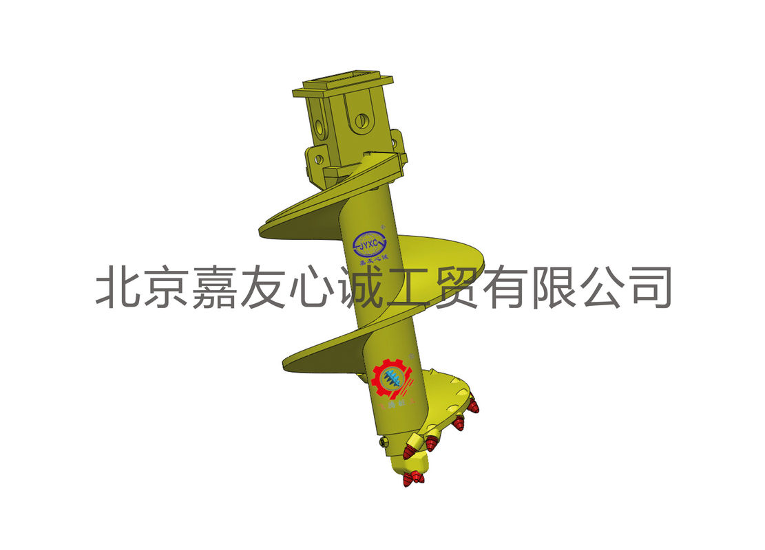APFSHZ Single Tapered Rock Auger with Single Flight